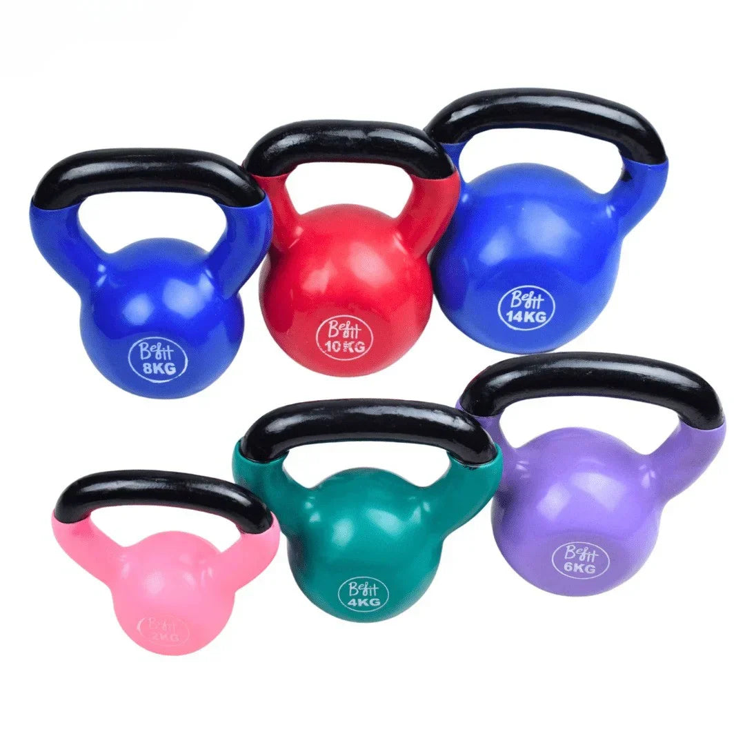 Vinyl Coated Kettlebell Single Piece