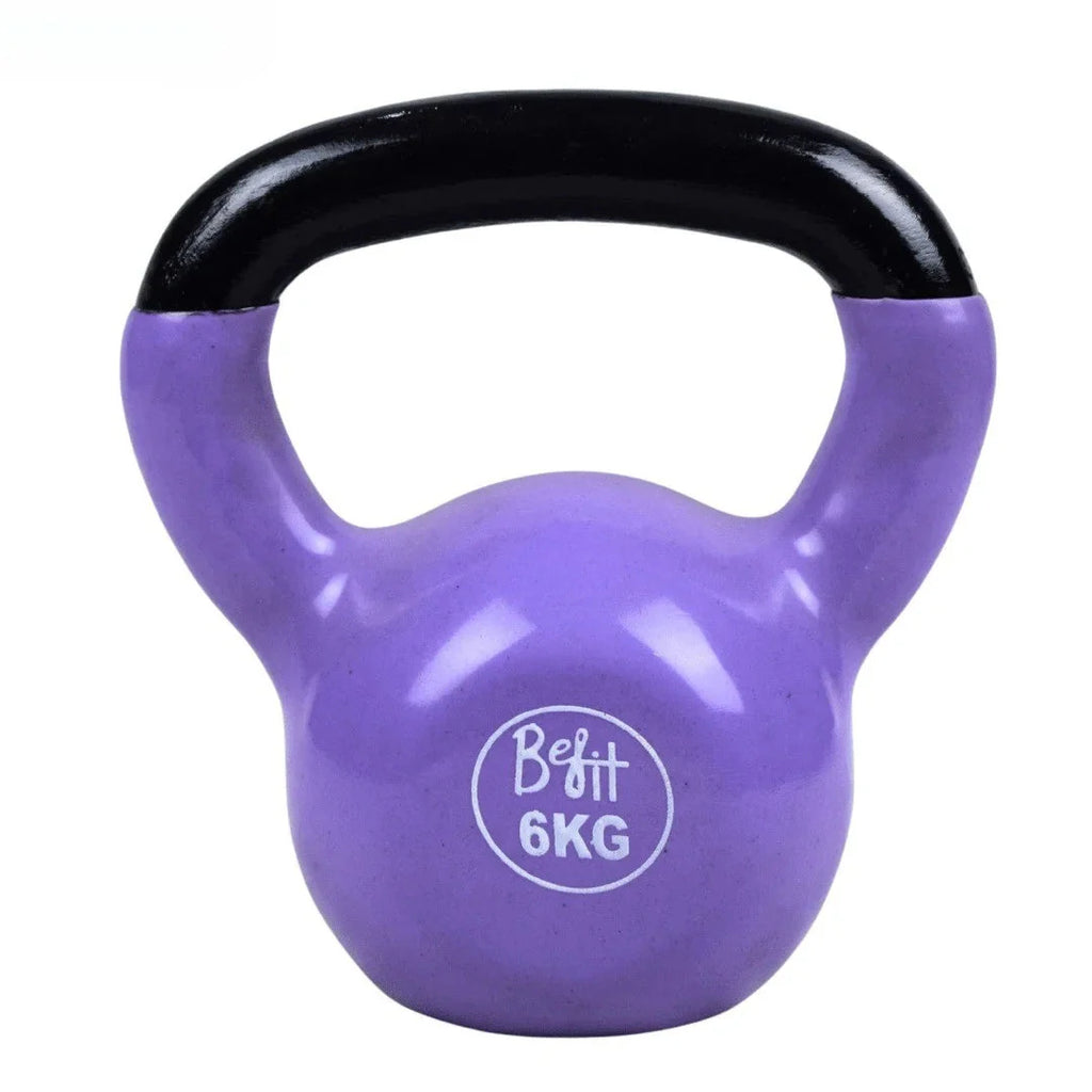 Vinyl Coated Kettlebell Single Piece