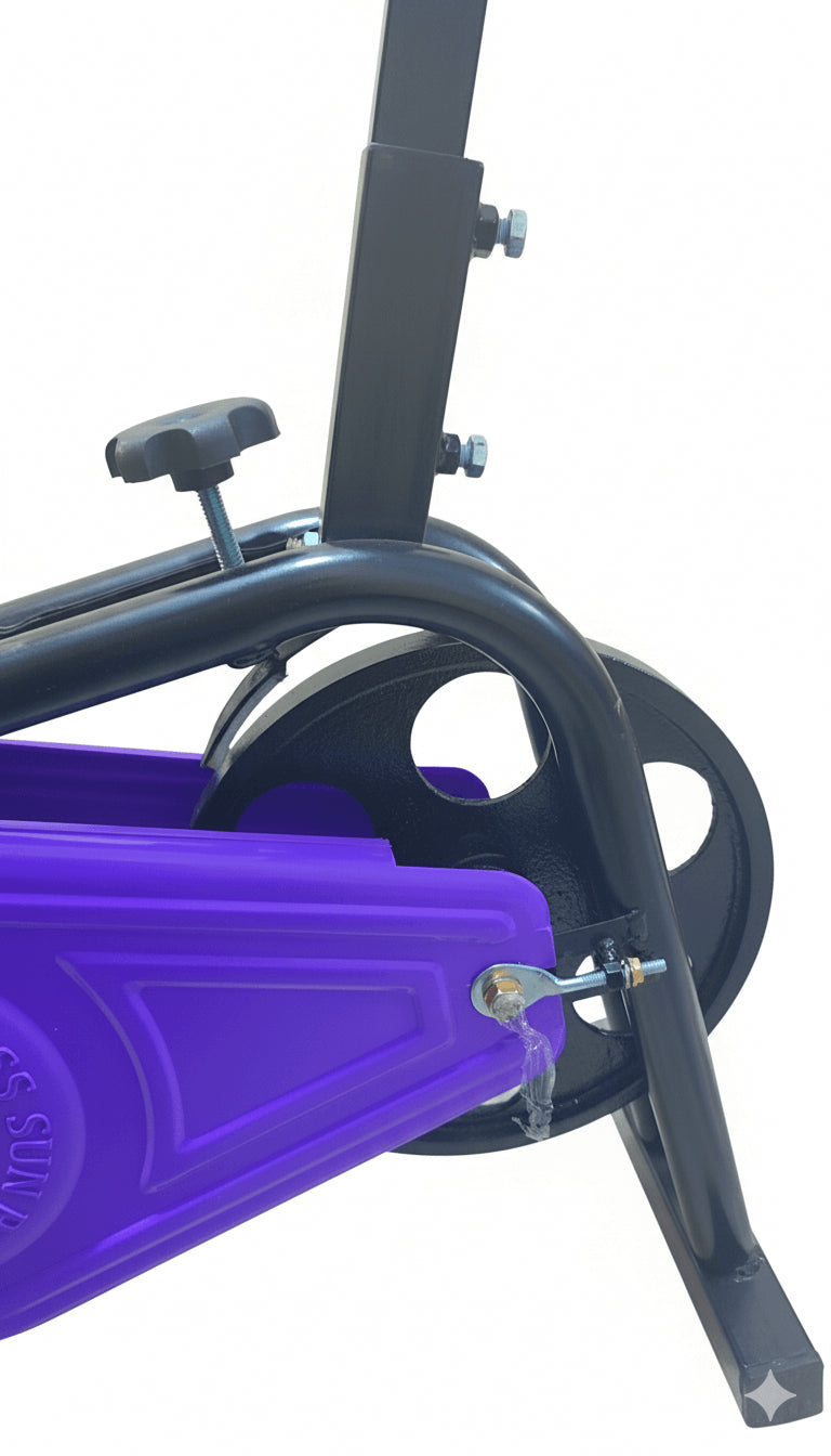 Home Gym Exercise Bike with Digital Meter