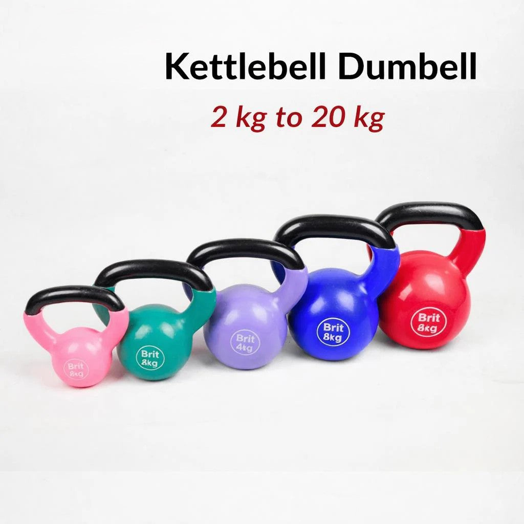 Vinyl Coated Kettlebell Single Piece