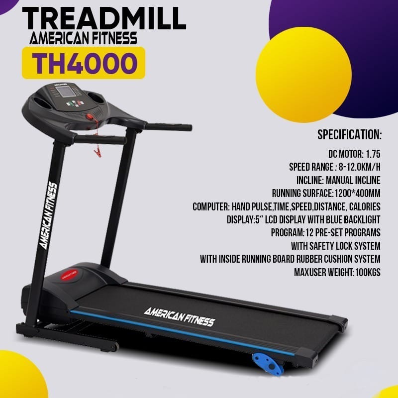 American Fitness TH4000 Treadmill
